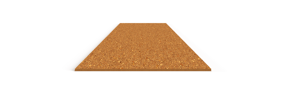 Attached 2MM cork underlay